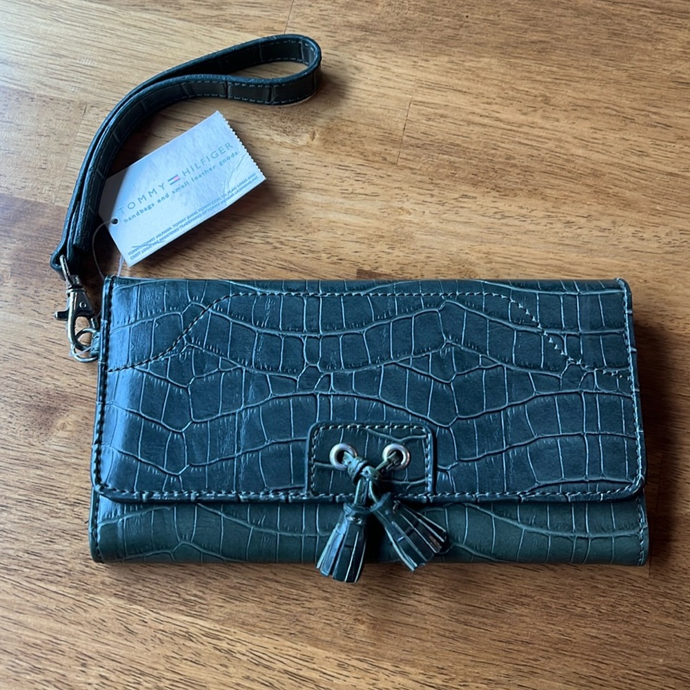 Tommy Hilfiger Tassel Clutch/Wallet